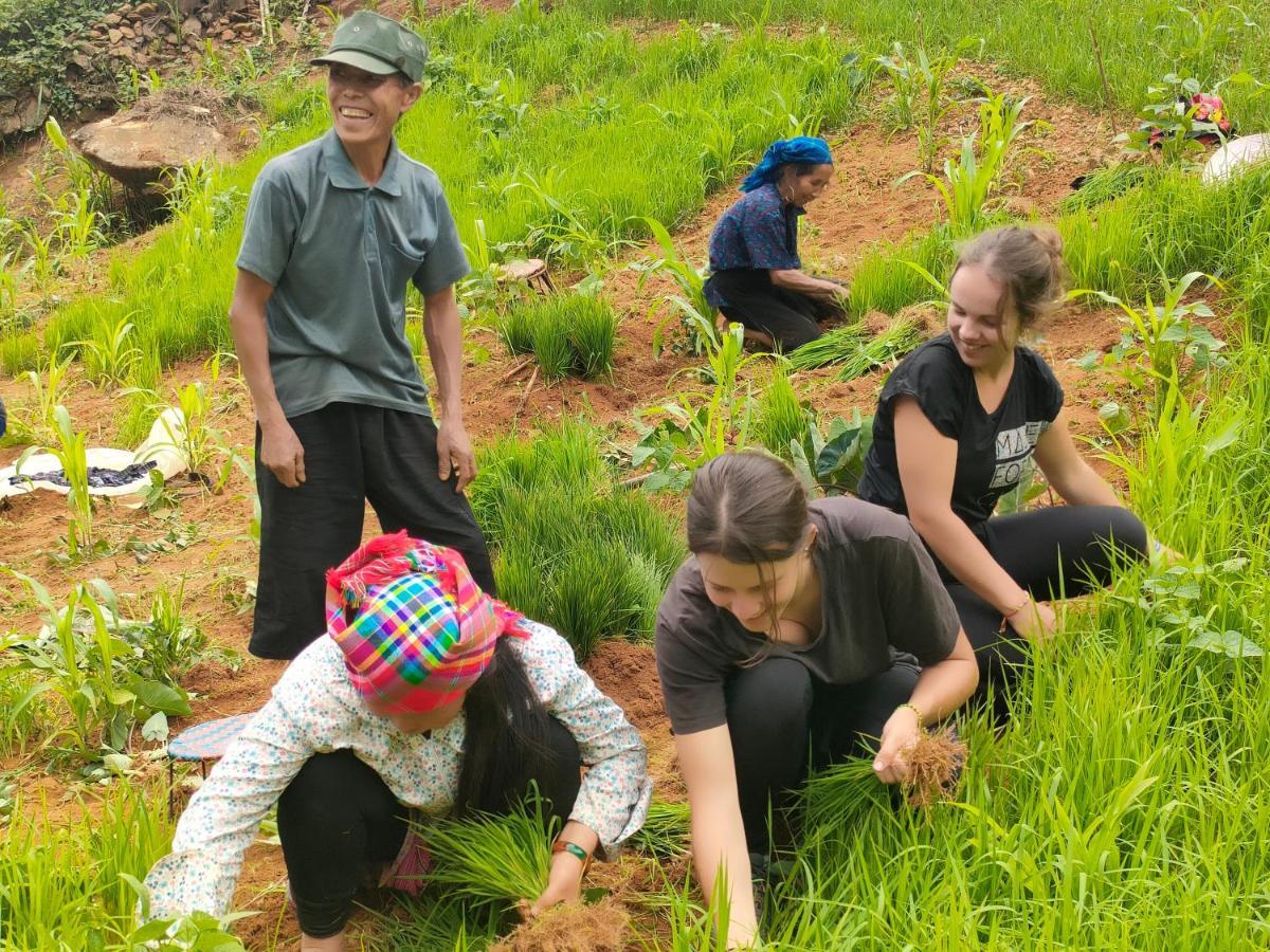 Indigenous homestay Mu Cang Chai Buitenkant foto