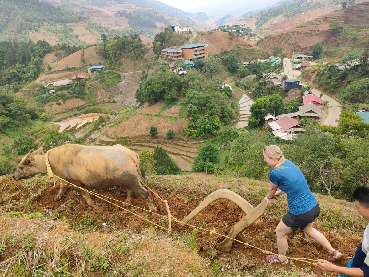 Indigenous homestay Mu Cang Chai Buitenkant foto