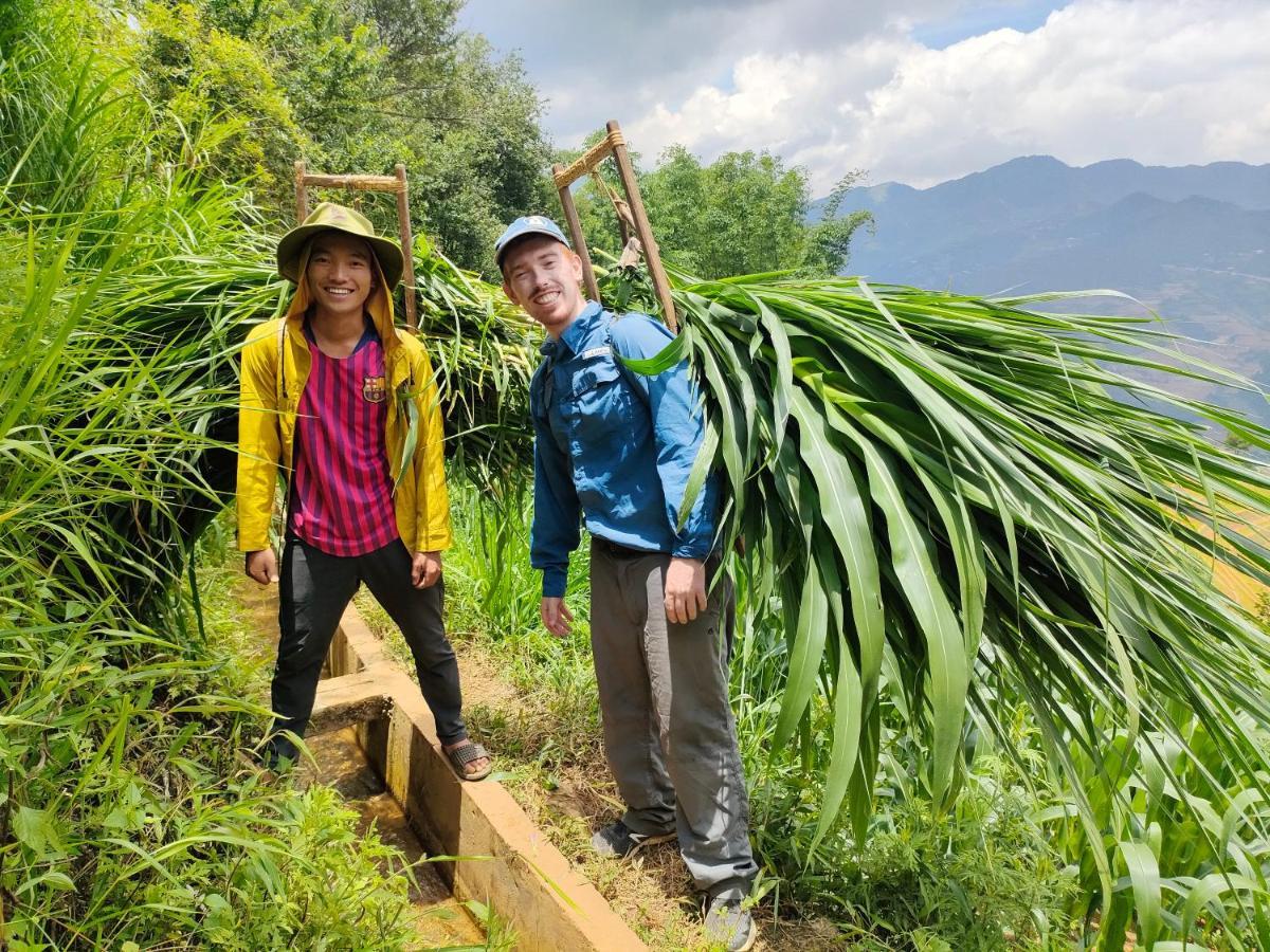 Indigenous homestay Mu Cang Chai Buitenkant foto