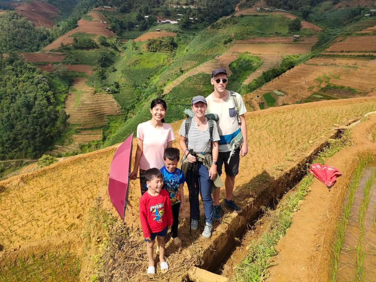 Indigenous homestay Mu Cang Chai Buitenkant foto