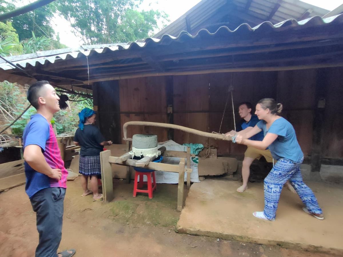 Indigenous homestay Mu Cang Chai Buitenkant foto