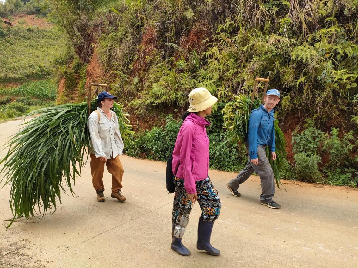 Indigenous homestay Mu Cang Chai Buitenkant foto