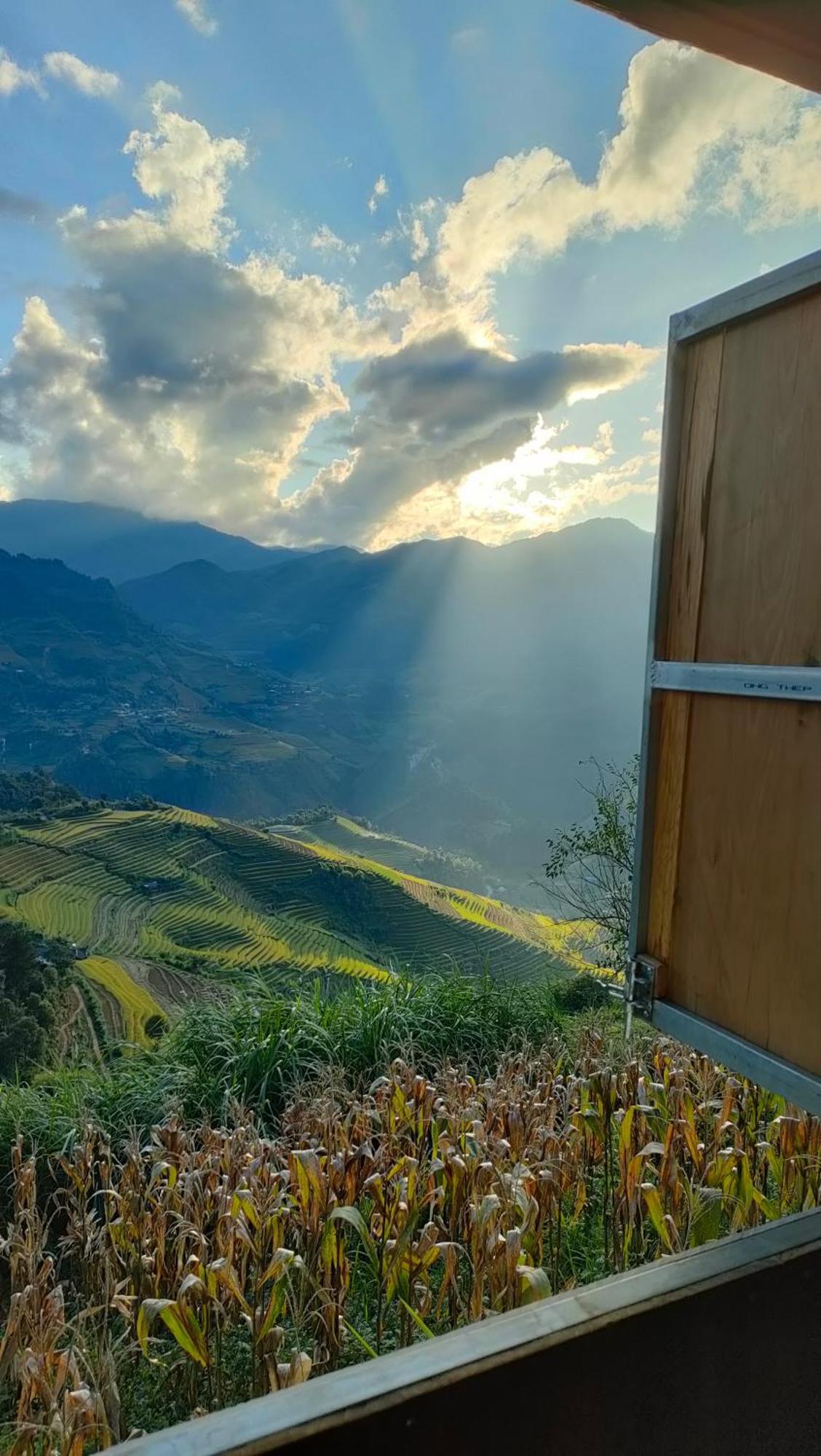 Indigenous homestay Mu Cang Chai Buitenkant foto