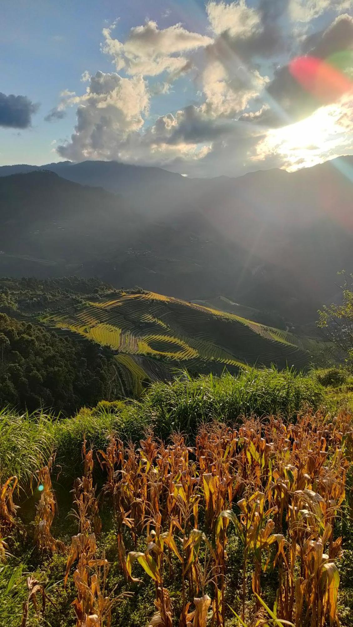 Indigenous homestay Mu Cang Chai Buitenkant foto