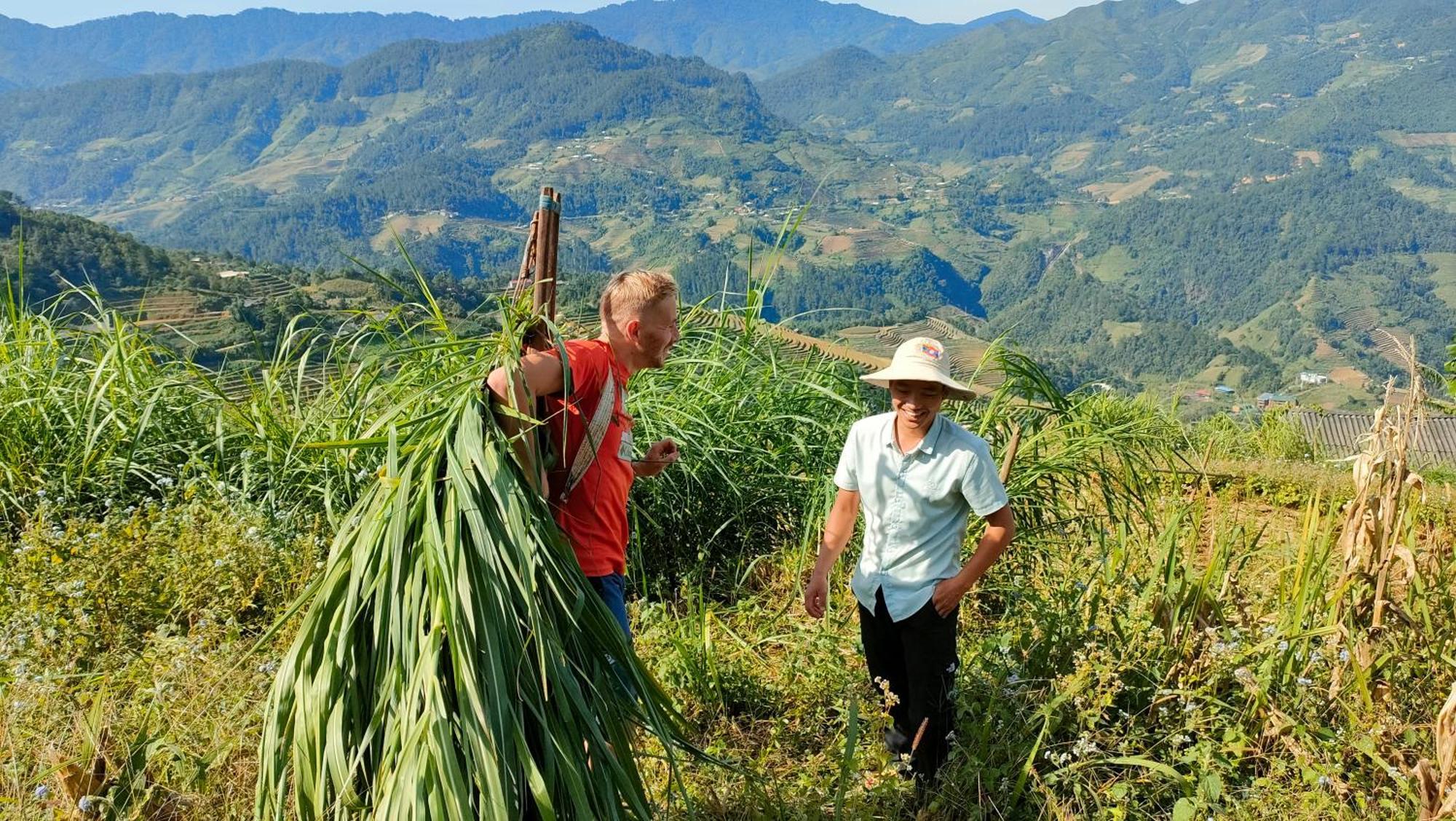 Indigenous homestay Mu Cang Chai Buitenkant foto