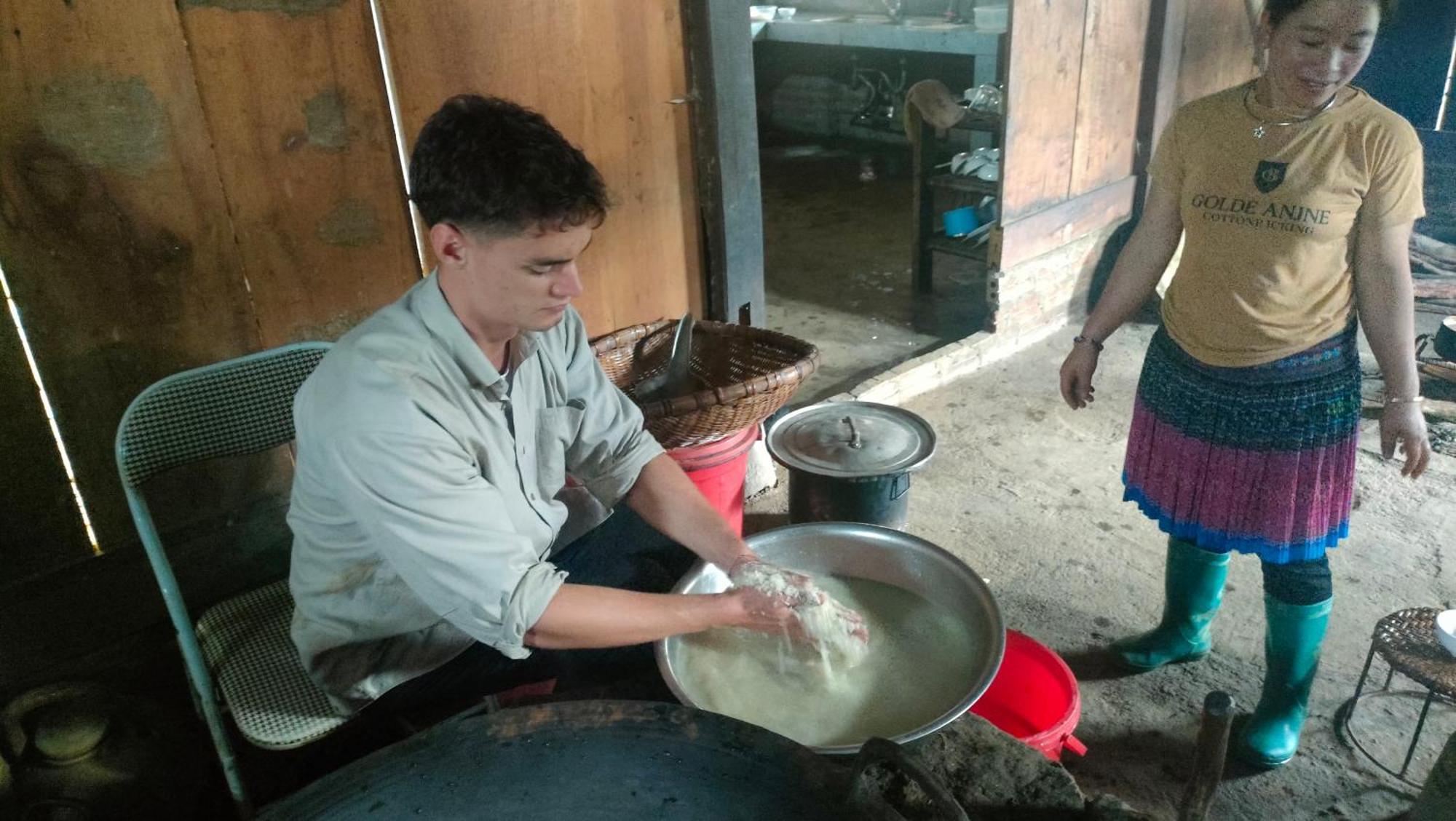 Indigenous homestay Mu Cang Chai Buitenkant foto
