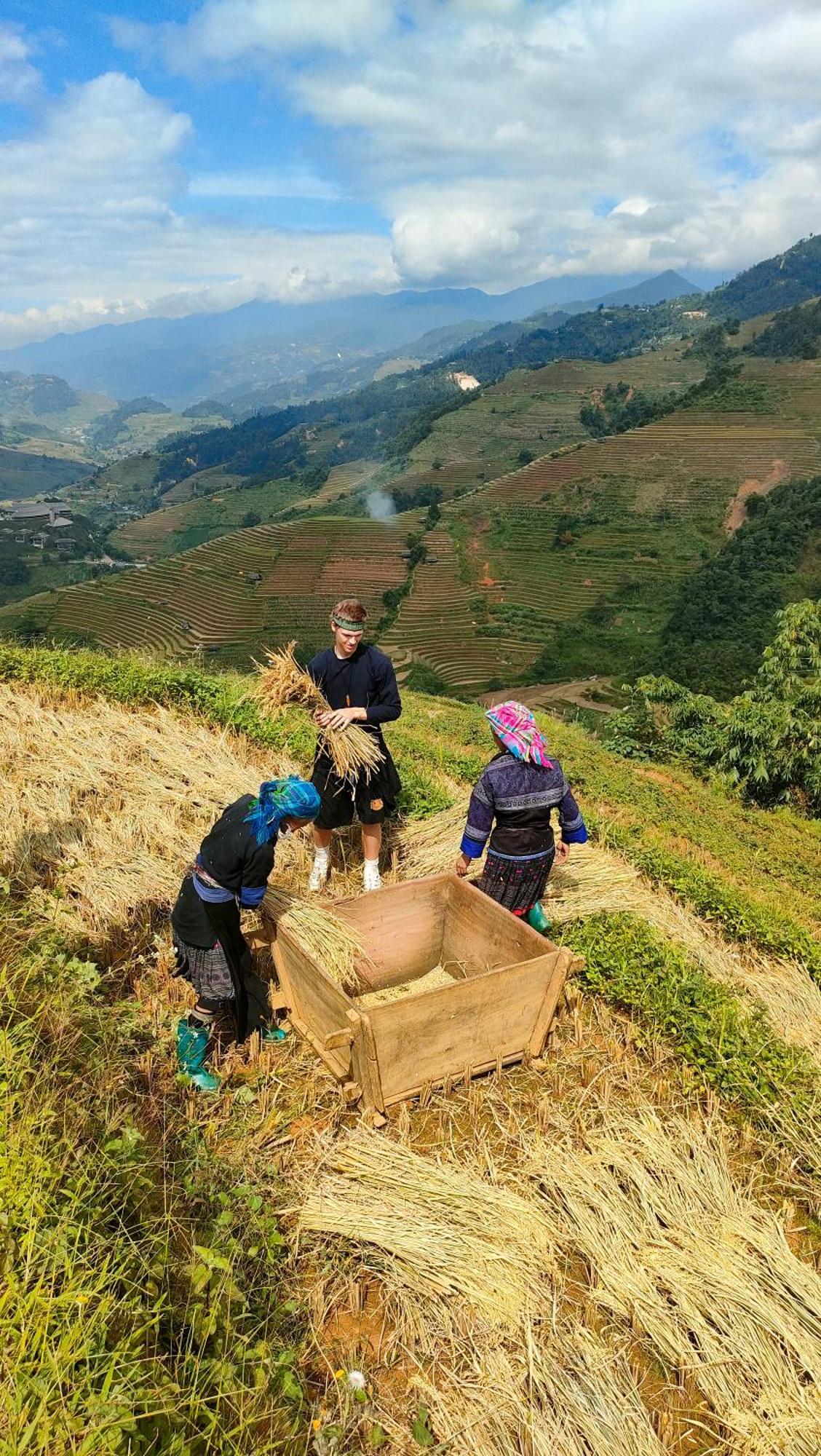 Indigenous homestay Mu Cang Chai Buitenkant foto